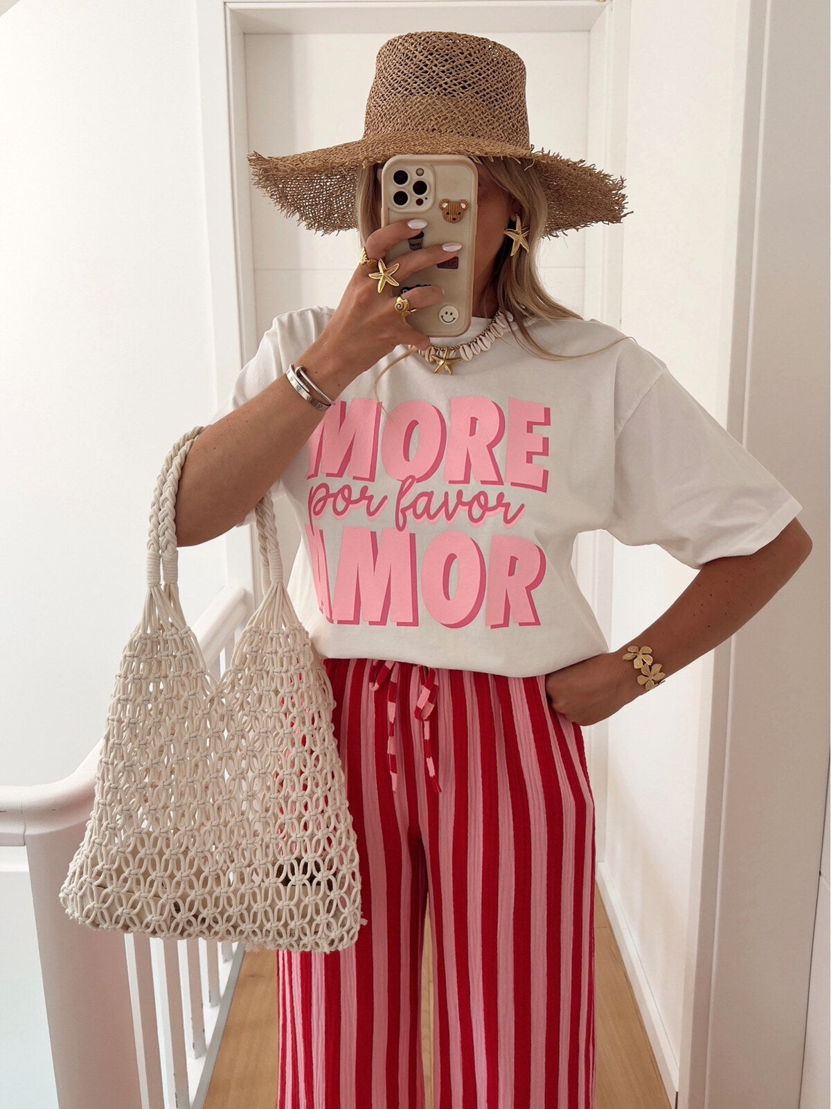 T-shirt More por favor amor
